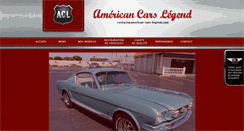 Desktop Screenshot of american-cars-legend.com
