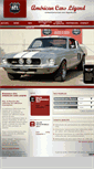 Mobile Screenshot of american-cars-legend.com